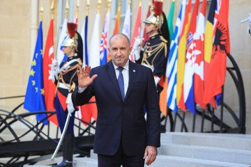 Bulgarian Prime Minister Rumen Radev poses for a photograph as he arrives for a dinner of the Coalition of the Willing at The Elysee Presidential Palace in Paris on July 13, 2026. (Source: Getty Images) Bulgarian Prime Minister Rumen Radev poses for a photograph as he arrives for a dinner of the Coalition of the Willing at The Elysee Presidential Palace in Paris on July 13, 2026. (Source: Getty Images)