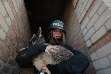 “RESCUE”: Ukrainian Film on Animal Evacuations in War Zones Heads to London’s Raindance Festival Still from the film “RESCUE.” (Source: Ukrainian organization Every Animal)