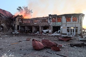 Russian Drone Strike on Kharkiv Region Kills Two, Injures 10 in Overnight Attack