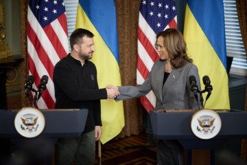 Harris Condemns "Surrender Proposals" for Ukraine, Calling Them “Dangerous and Unacceptable” Harris Condemns "Surrender Proposals" for Ukraine, Calling Them “Dangerous and Unacceptable”