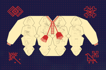 What's More Iconic than the Traditional Ukrainian Vyshyvanka Shirt? Answer: Not Much