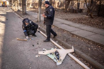Russian Drone Attacks Hit Medical Facility in Kharkiv, Kill One in Odesa Russian Drone Attacks Hit Medical Facility in Kharkiv, Kill One in Odesa