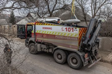 Taiwan Joins Demining Coalition for Ukraine With $2 Million Contribution