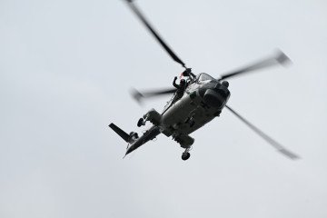 Russian Ship Fires Signal Ammunition at Bundeswehr Helicopter in Baltic Sea Russian Ship Fires Signal Ammunition at Bundeswehr Helicopter in Baltic Sea