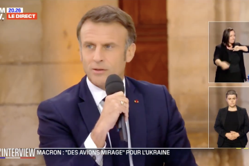 Macron: France Supports Ukraine's Right to Strike Targets Inside Russia With French Arms