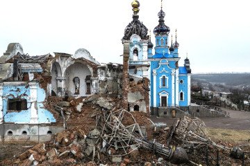Acusan a la Iglesia Ortodoxa Rusa de militarizar la fe en los territorios temporalmente ocupados de Ucrania