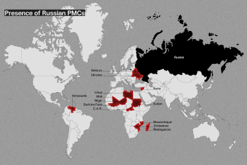 Mapping Russian Private Military Companies Across the Globe