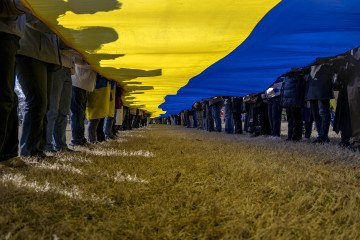la bandera ucraniana ucranianos refugiados ucrania hoy ucrania noticias ucrania news estados unidos donald trump rusia