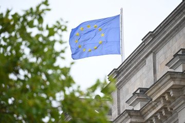 A European flag. (Source: Getty Images)