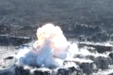 Russia Reportedly Uses ATBIP-9000 Thermobaric Bomb for the First Time in Vovchansk