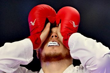 Russia’s Konstantin Kokovurov competes against Iran’s Mahdi Ashouri Garmjani at the Karate Universe Moscow 2025 Championship on November 2, 2025. (Source: Getty Images) Russia’s Konstantin Kokovurov competes against Iran’s Mahdi Ashouri Garmjani at the Karate Universe Moscow 2025 Championship on November 2, 2025. (Source: Getty Images)