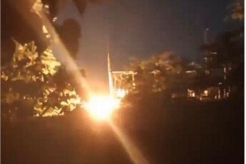 The electrical substation sabotaged by ATESH partisans. (Source: ATESH)
