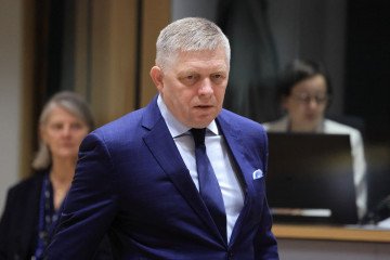 Slovak Prime Minister Robert Fico. (Source: Getty Images)