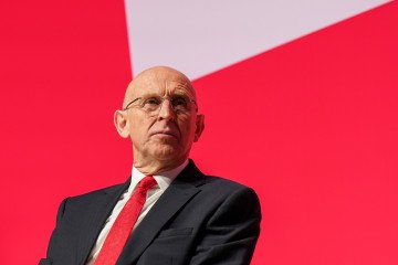 John Healey, UK Secretary of State for Defence, attends the Labour Party Conference 2024 at ACC Liverpool on September 23, 2024. (Source: Getty Images) John Healey, UK Secretary of State for Defence, attends the Labour Party Conference 2024 at ACC Liverpool on September 23, 2024. (Source: Getty Images)