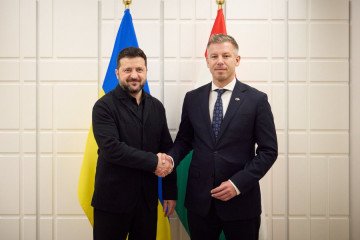 Ukrainian President Volodymyr Zelenskyy and Hungarian Prime Minister Péter Magyar meet as Kyiv and Budapest seek to reset bilateral relations and advance Ukraine’s EU accession talks. (Source: Ukraine’s Foreign Ministry) Ukrainian President Volodymyr Zelenskyy and Hungarian Prime Minister Péter Magyar meet as Kyiv and Budapest seek to reset bilateral relations and advance Ukraine’s EU accession talks. (Source: Ukraine’s Foreign Ministry)