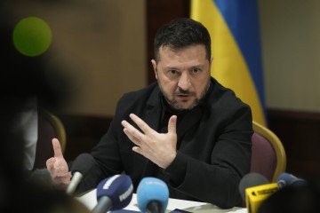 President of Ukraine Volodymyr Zelenskyy. (Source: Getty Images)