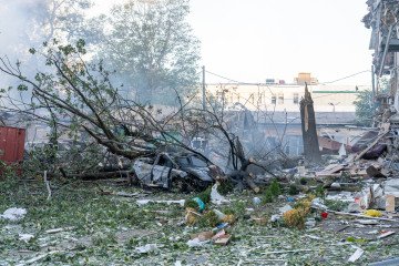 Russian Drone Attack on Civilian Car in Zaporizhzhia Region Kills 2 Civilians Russian Drone Attack on Civilian Car in Zaporizhzhia Region Kills 2 Civilians