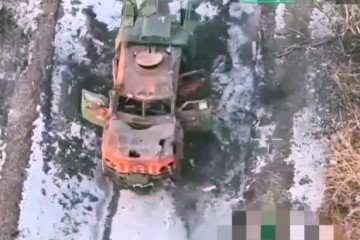 Equipment burned by "Phoenix" pilots. (Source: SBGS)