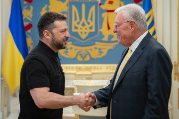 Ukrainian President Zelenskyy Meets US Special Envoy Keith Kellogg to Discuss Joint Defense Efforts