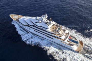 US to Sell Russian $300 Million Superyacht With Golden Piano, Pools, and Lobster Tank