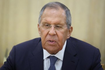 Lavrov Says the War Will Continue—Russian Stock Plunges Russian Foreign Minister Sergei Lavrov. (Source: Getty Images)