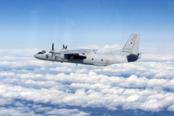 Illustrative image. Russian An-26 intercepted by a British Typhoon over the Baltic in July 2015. (Source: Wikimedia)