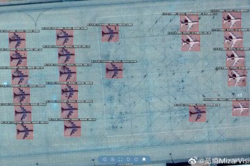 Satellite image of Prince Sultan Air Base released on February 25. (Source: MizarVision/ABC News)