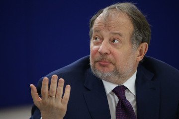 Russian Steel Tycoon Sells Off Major Shipping Asset Ahead of Azov Maritime Restrictions Russian steel billionaire Vladimir Lisin. (Source: Getty Images)