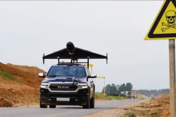 Illustrative image. US Ram 1500 pickup, used to launch Shahed drones.