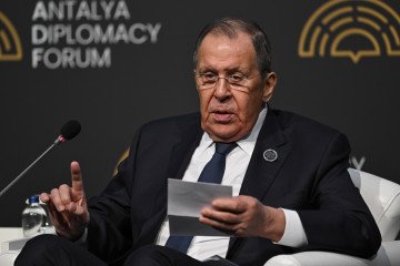 Russian Foreign Minister Sergey Lavrov. (Source: Getty Images)