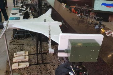 The Russian-made "Klin" loitering munition. (Source: Soniashnyk)