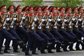 North Korean servicemen march during Russia’s Victory Day military parade on Red Square in Moscow, May 9, 2026. (Source: Getty Images) North Korean servicemen march during Russia’s Victory Day military parade on Red Square in Moscow, May 9, 2026. (Source: Getty Images)
