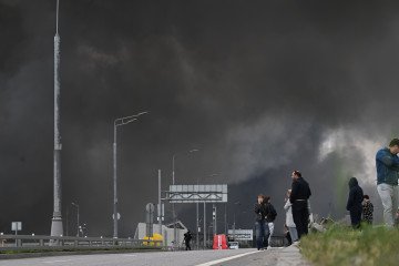 Black smoke billows from the area of Gazprom Neftâs Moscow oil refinery, located on the southeastern outskirts of Moscow, on June 18, 2026. Illustrative photo. (Source: Getty Images) Black smoke billows from the area of Gazprom Neftâs Moscow oil refinery, located on the southeastern outskirts of Moscow, on June 18, 2026. Illustrative photo. (Source: Getty Images)