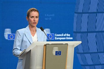 Kaja Kallas, the EU’s High Representative for Foreign Affairs, is holding a press conference at the European Council building following a meeting of the foreign ministers of the EU member states. (Source: Getty Images) Kaja Kallas, the EU’s High Representative for Foreign Affairs, is holding a press conference at the European Council building following a meeting of the foreign ministers of the EU member states. (Source: Getty Images)