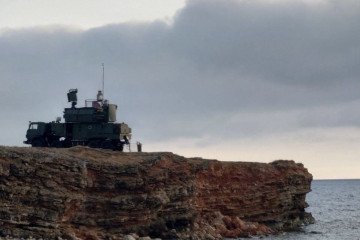 Russian Forces Deploy Anti-Aircraft Missile System Near Public Beach in Occupied Sevastopol, Endangering Civilians