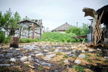 Aftermath of Russian strike on Smila, Cherkasy region, Ukraine on May 13, 2026. (Source: Head of Cherkasy Regional Military Administration)