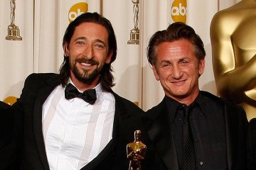 Actors Adrien Brody and Sean Penn pose in the press room at the 81st Academy Awards at The Kodak Theatre on February 22, 2009 in Hollywood, California. (Source: Getty Images) Actors Adrien Brody and Sean Penn pose in the press room at the 81st Academy Awards at The Kodak Theatre on February 22, 2009 in Hollywood, California. (Source: Getty Images)