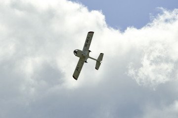 Light composite aircraft in the sky. (Source: Getty Images)