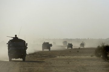 A military convoy in Mali. (Source: Getty Images)
