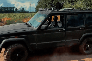 A vehicle equipped with Ukraine’s Kaban remote-control system. (Source: Kaban) A vehicle equipped with Ukraine’s Kaban remote-control system. (Source: Kaban)
