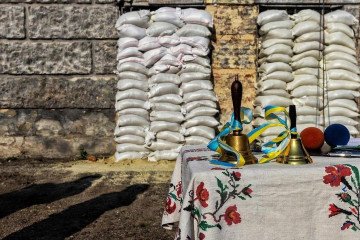 Ukraine's School Year Begins Amidst Russian Missile Attacks Ukraine's School Year Begins Amidst Russian Missile Attacks