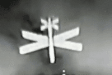 A Russian Molniya-13 reconnaissance drone intercepted by Ukrainian forces. (Source: 8th Air Assault Corps) A Russian Molniya-13 reconnaissance drone intercepted by Ukrainian forces. (Source: 8th Air Assault Corps)