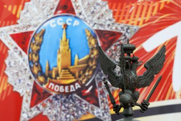Soviet and Russian symbols. Illustrative photo. (Source: Getty Images)