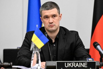 Mykhailo Fedorov, Ukrainian Minister of Defense. (Source: Getty Images)