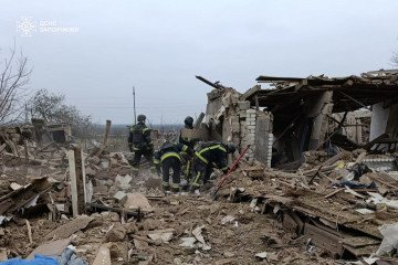 Russia Hits Civilian and Energy Targets in Overnight Assaults on Ukraine; One Killed, Eight Injured