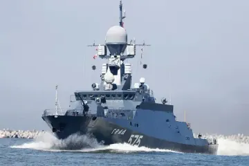 Ukraine Strikes Russian Missile Corvette 1,000 km Inside Homeland in Bold Lake Assault