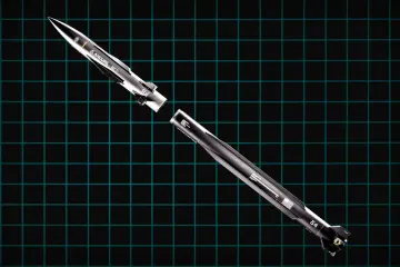 Anduril Industries Steelfin interceptor missile.