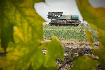 Ukrainian FrankenSAM air defense system, November 2025. (Source: TheDeadDistrict/X)