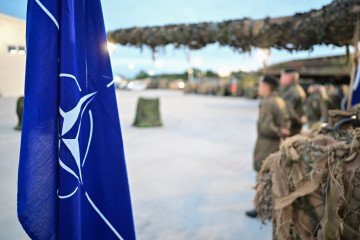 Soldiers from various NATO countries. (Source: Getty Images)