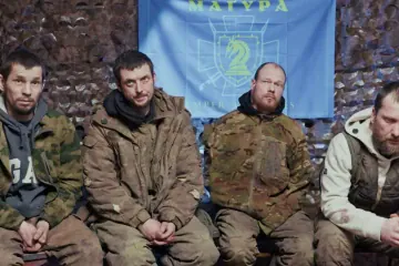 Four captured Russian soldiers shown after surrender during a drone-led operation by Ukraine’s 47th Mechanized Brigade “Magura.” (Source: 47th Brigade) Four captured Russian soldiers shown after surrender during a drone-led operation by Ukraine’s 47th Mechanized Brigade “Magura.” (Source: 47th Brigade)